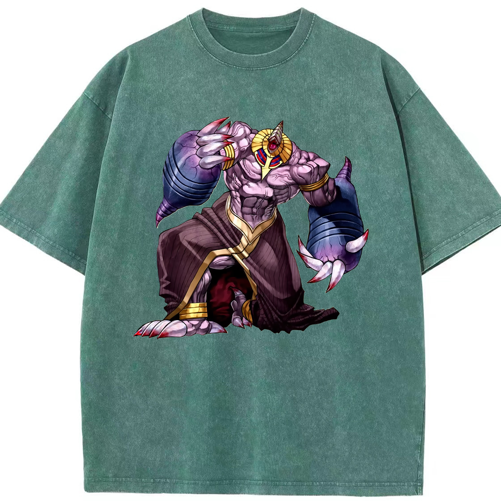 （画像用） 遊☆戯☆王 Yu-Gi-Oh! 綿100% ヴィンテージ風 半袖Tシャツ（フロントプリント）